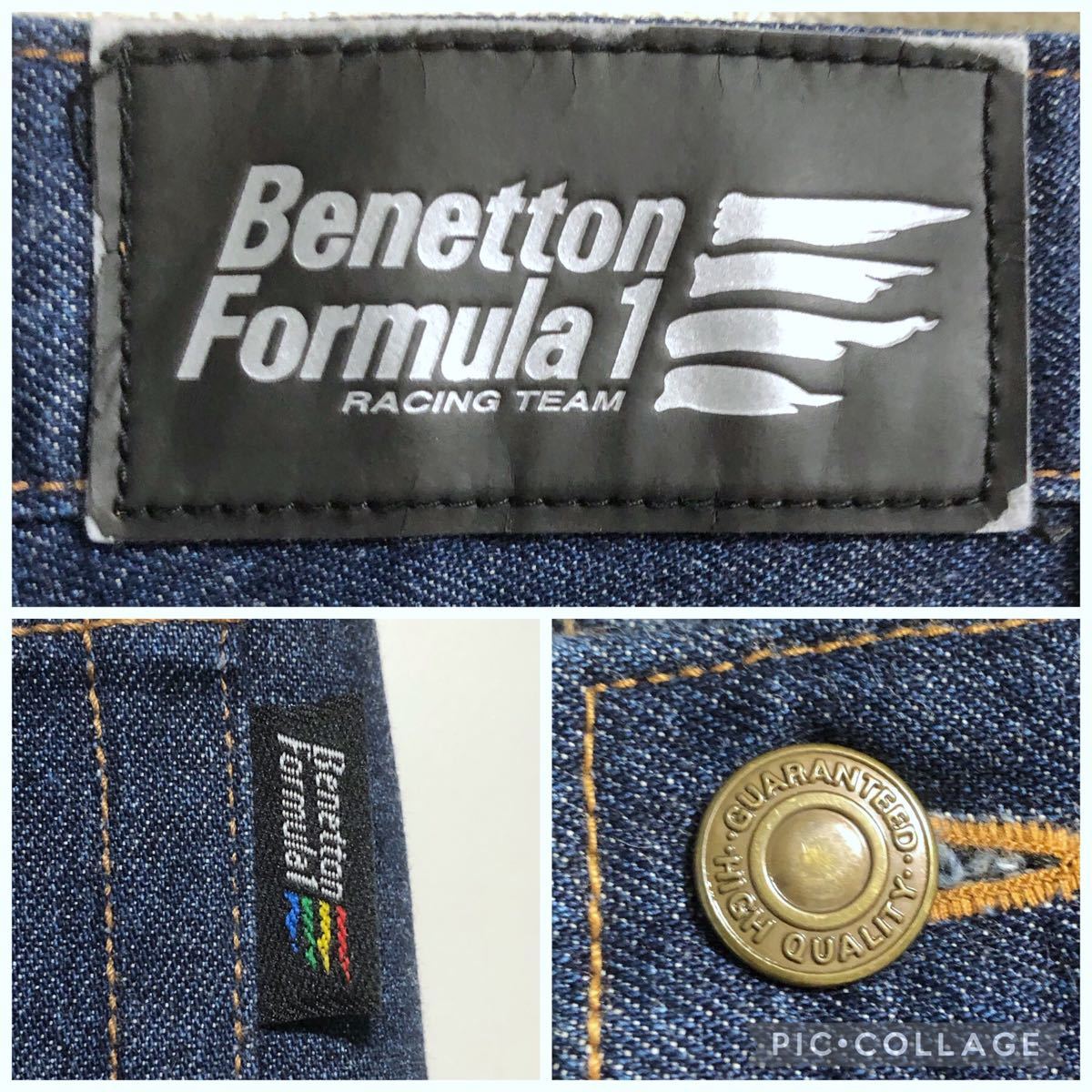 【古着】Benetton Formula1 ジーンズ　W78 デニムパンツ PANTS DENIM