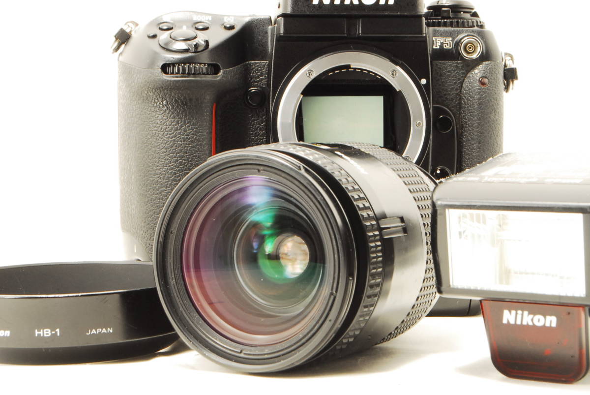 ☆超美品 完動品☆ニコン Nikon F5 + AF NIKKOR 28-85mm F3.5-4.5 一眼