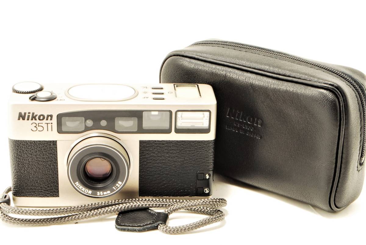 ☆新品級 超美品☆ニコン Nikon コンパクトフィルムカメラ 35Ti ソフト