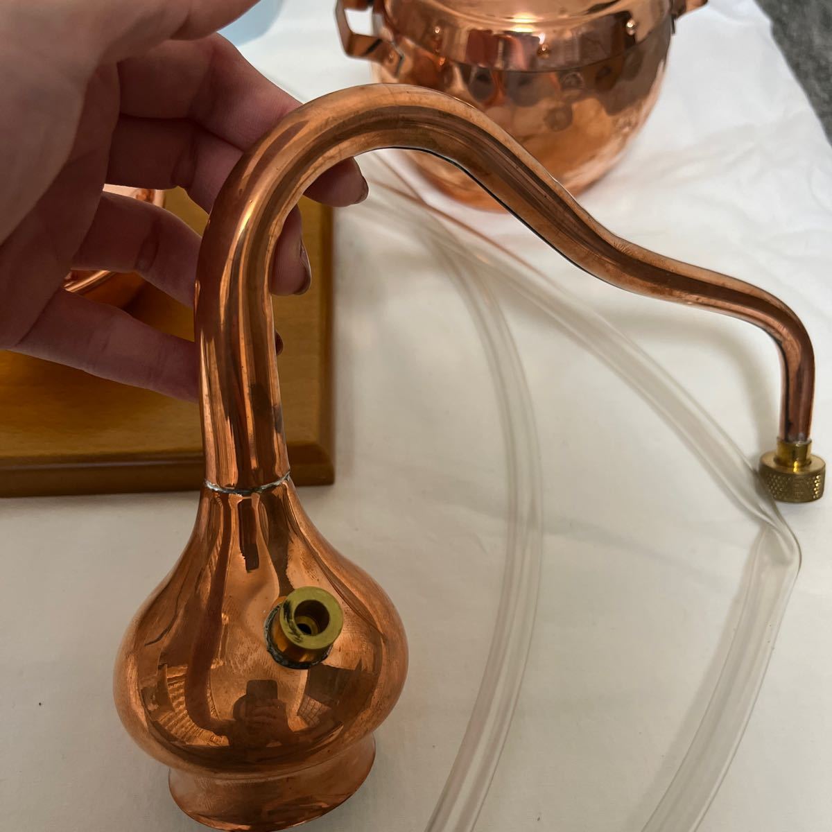 銅製蒸留器 アランビック 0 7L ランプセット|Yahoo!フリマ(旧 銅製蒸留器 アランビック 0 7L ランプセット|Yahoo!フリマ(旧