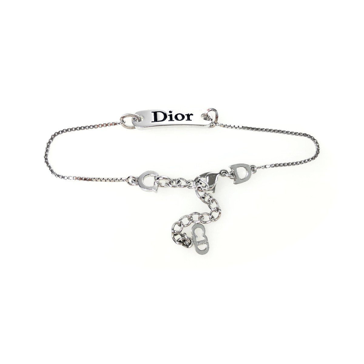 美品 クリスチャン・ディオール Christian Dior ロゴプレート