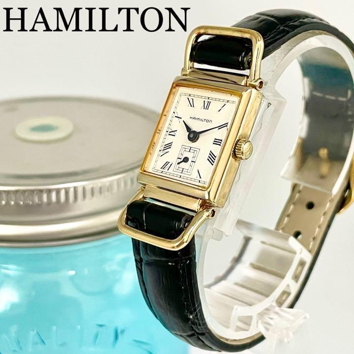 534 Hamilton ハミルトン レディース腕時計 ウィルシャー 新品ベルト