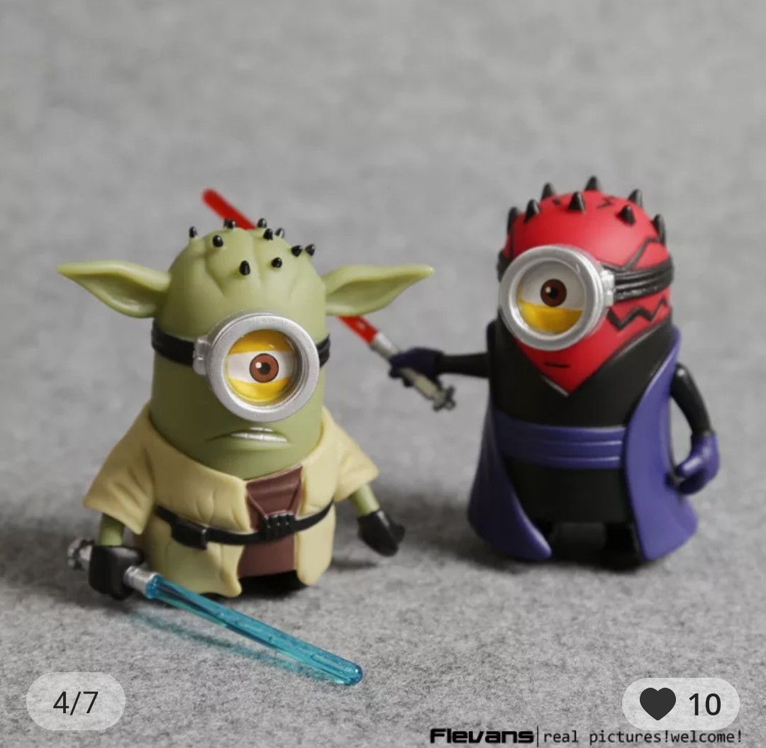 ミニオン スター・ウォーズ フィギュア6体セット ミニオンズ ミニオン スター・ウォーズ フィギュア6体セット ミニオンズ