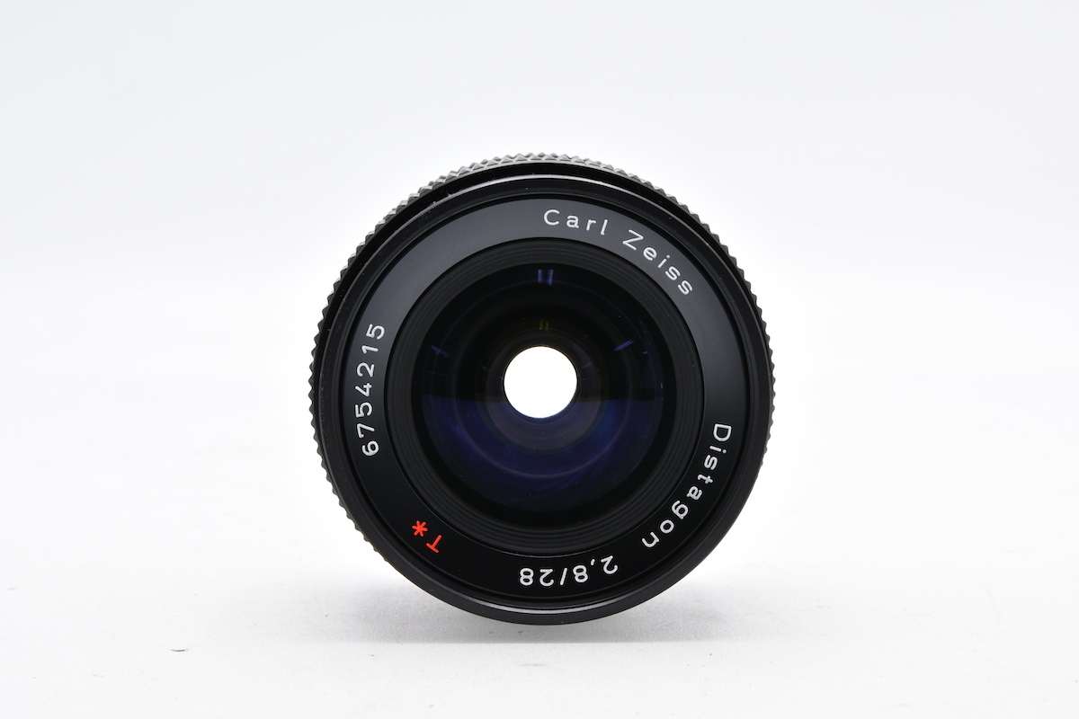 CONTAX Carl Zeiss Sonnar 28mm F2.8 T* AEJ Y/Cマウント コンタックス MF一眼レフ用 広角単焦点レンズ ■02050_画像2
