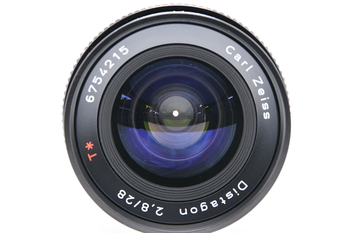 CONTAX Carl Zeiss Sonnar 28mm F2.8 T* AEJ Y/Cマウント コンタックス MF一眼レフ用 広角単焦点レンズ ■02050_画像7
