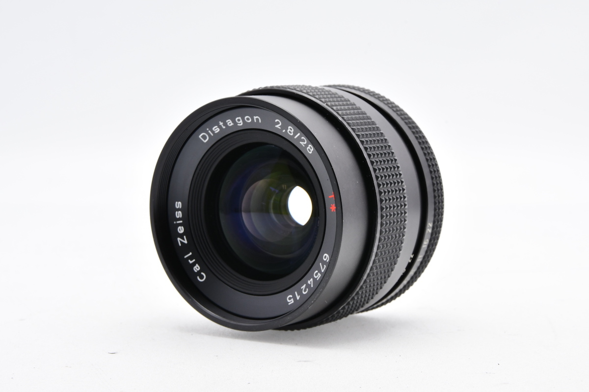CONTAX Carl Zeiss Sonnar 28mm F2.8 T* AEJ Y/Cマウント コンタックス MF一眼レフ用 広角単焦点レンズ ■02050_画像1