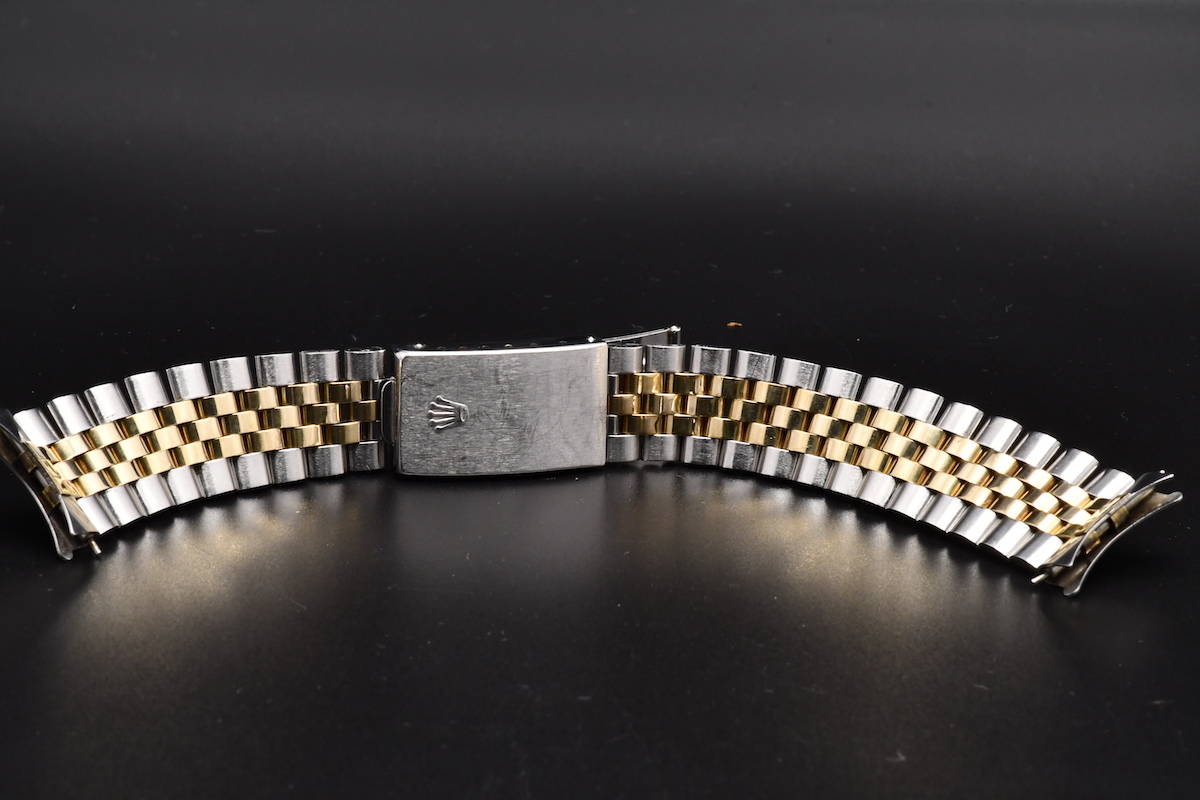 ROLEX ロレックス 巻きブレス 5連 シングルバックル ベルト コンビ