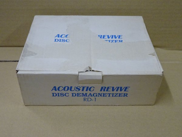 ACOUSTIC REVIVE RD-1 DISC DEMAGNETIZER 元箱あり 美品 | isn-india.org