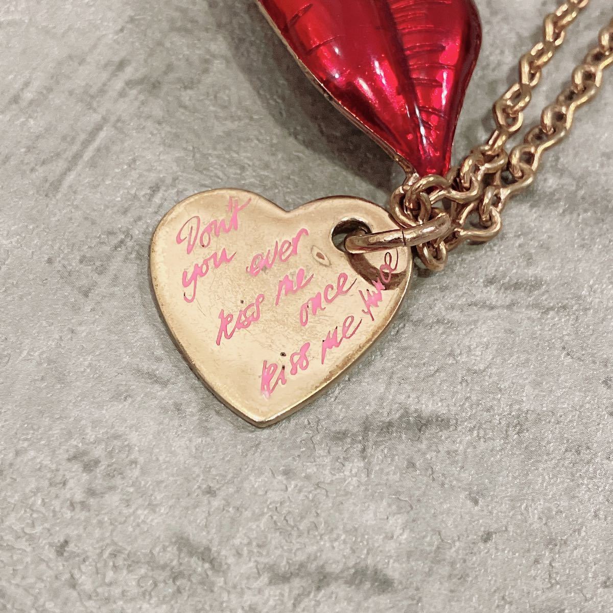 希少☆ Vivienne Westwood リップ ネックレス バレンタイン限定 | www