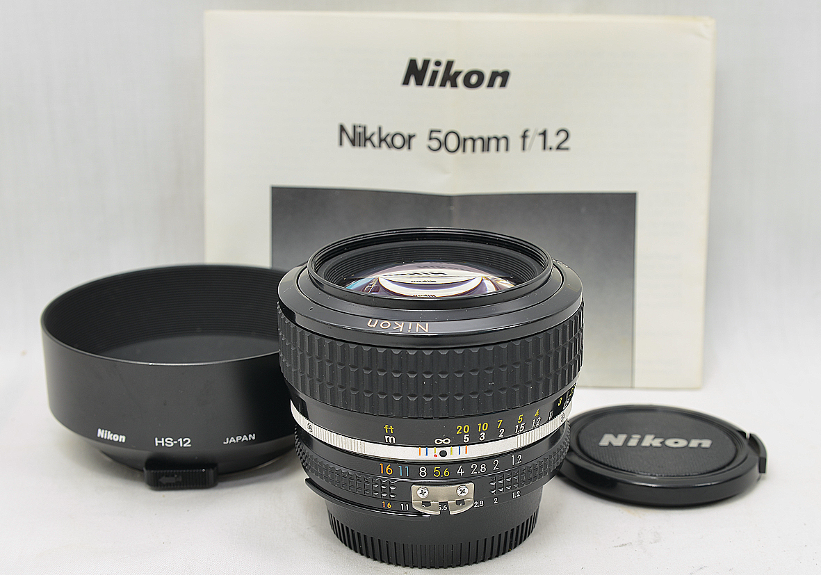 Nikon ニコン Ai-s NIKKOR 50mm F1.2 中古美品_画像1