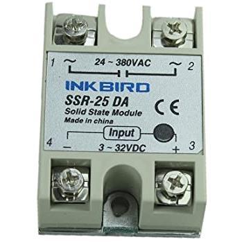Inkbird 温度コントローラ デジタル温度調節器 PID サーモスタット SSRソリッドステートリレー K熱電対 (ITC-100VHコントロー_画像4