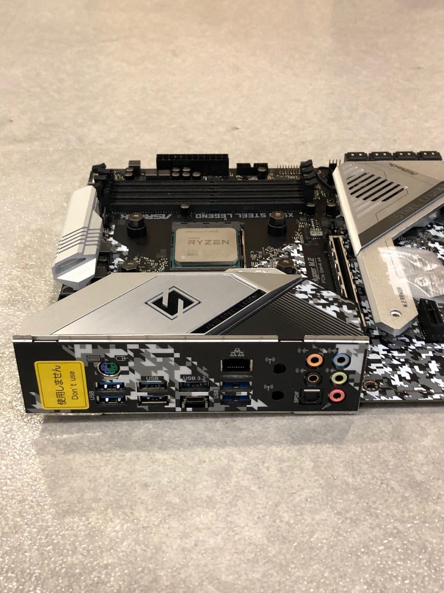 ASRock X570 Steel Legend & AMD RYZEN9 3950X & CPUクーラー セット