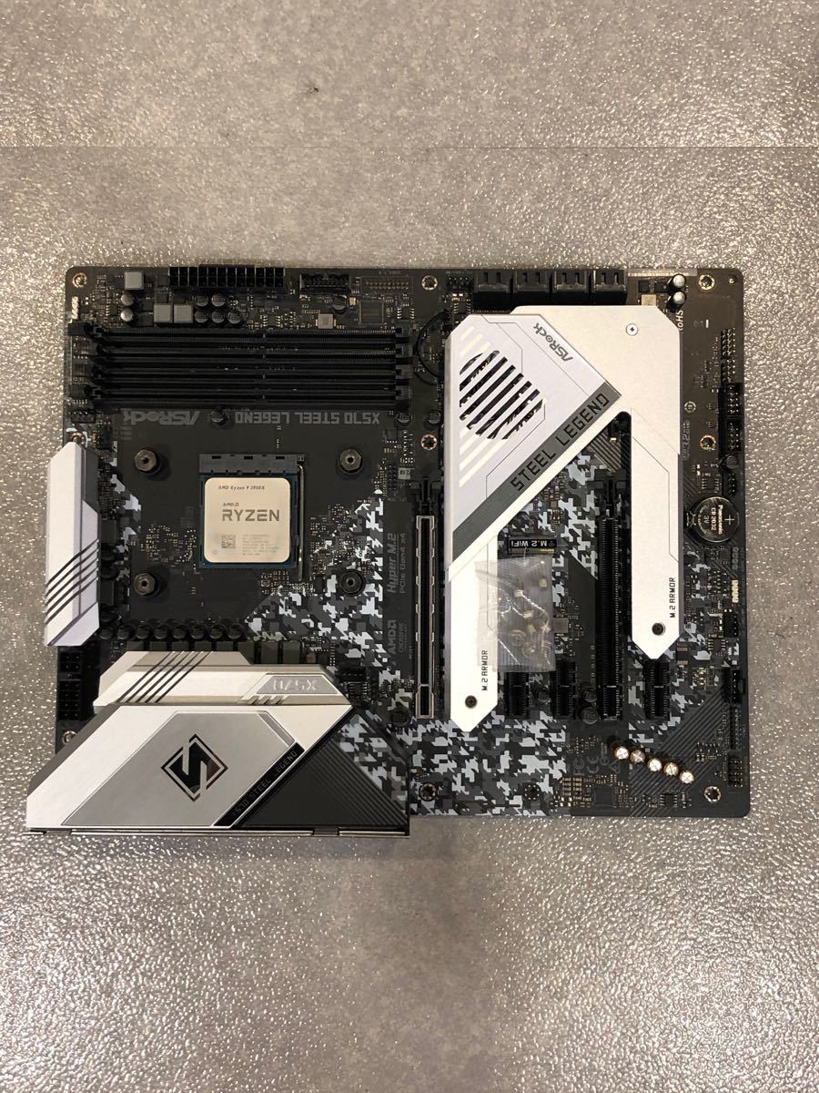 ASRock X570 Steel Legend & AMD RYZEN9 3950X & CPUクーラー セット