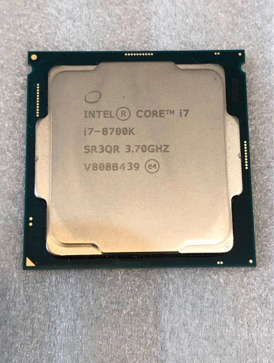 完動品】Intel Core i7 8700K 3.70Ghz SR3QR LGA1151 kanfa720.com