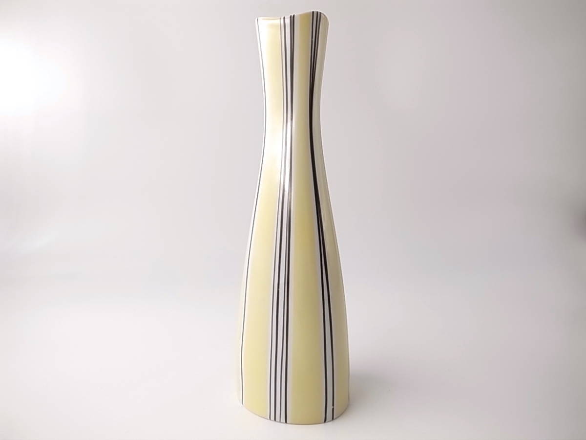 ドイツ 1950年代 Wallendorf 花器 ミッドセンチュリー モダン ヴィンテージ 東ドイツ 花瓶 一輪挿し オブジェ 8_画像8