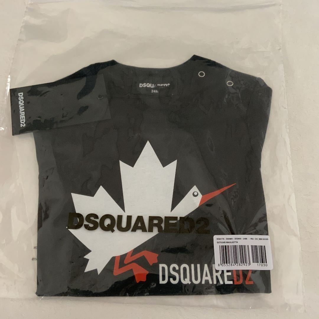 大流行中！ 洗練されたデザイン DSQUARED2 Tシャツ ブラック 24M 90cm