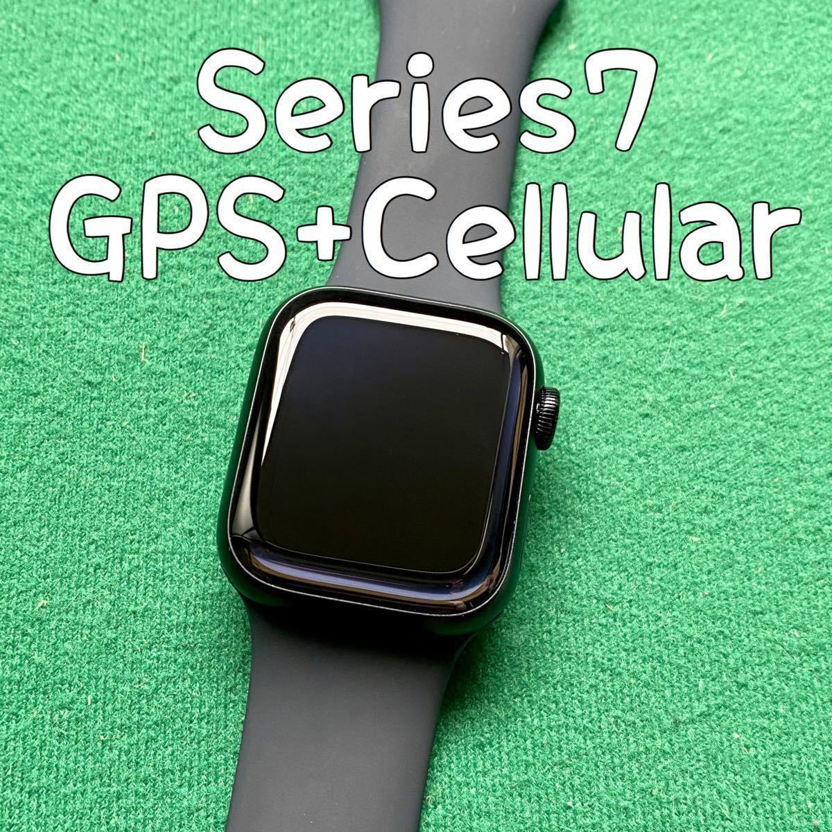 Apple Watch Series7 ミッドナイト 41mm アップルウォッチ GPS+