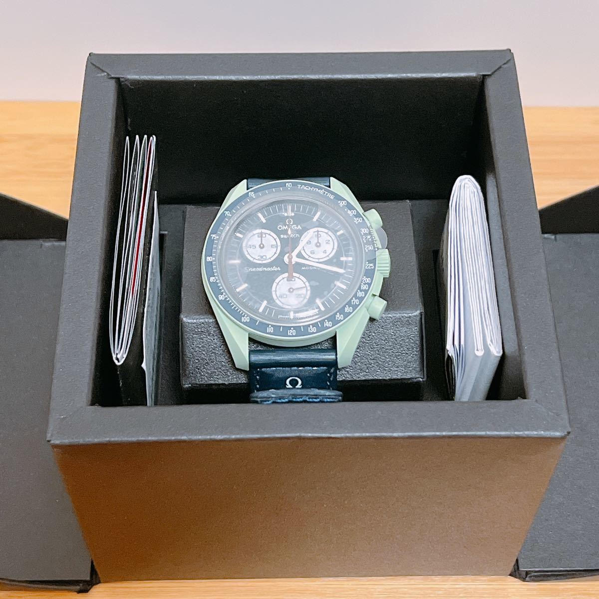 新品未使用 保証書付き】正規品 Swatch Omega Bioceramic Moonswatch