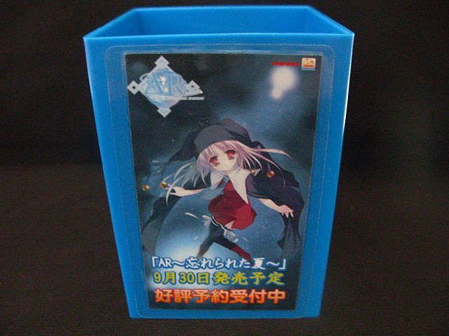 角型ペンスタンド(すくみず2/AR〜忘れられた夏〜)宣伝・広告・店頭用☆非売品/未使用 _画像3