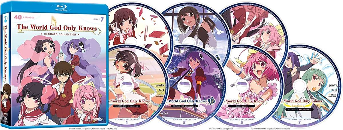 □□ 北米版 神のみぞ知るセカイ アニメ 全40話収録 Blu-ray ( □□ 北米版 神のみぞ知るセカイ アニメ 全40話収録 Blu-ray (