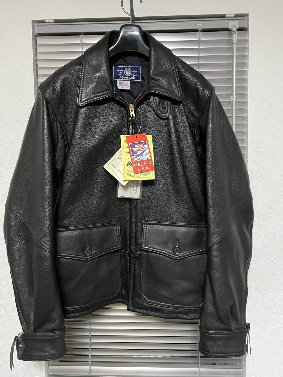 定価10万 アヴィレックス レザージャケット シープスキンライダース