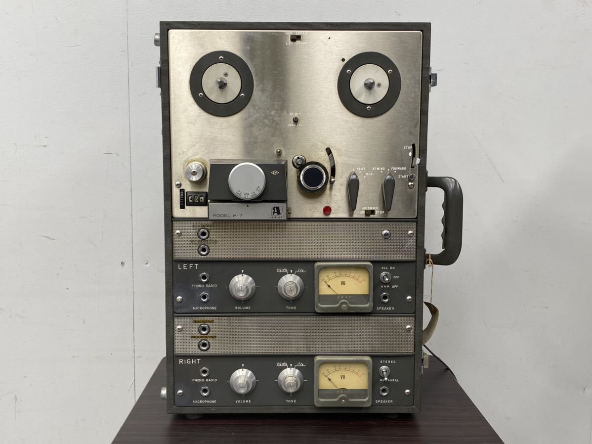 アカイ AKAI M-7 オープンリールデッキ/テープレコーダー アカイ AKAI M-7 オープンリールデッキ/テープレコーダー