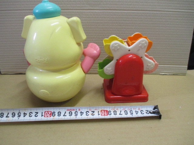 昭和レトロ　　コンビ Combi 　　おもちゃ　タンブラーおもちゃ　　知育おもちゃ　　（H）_画像3