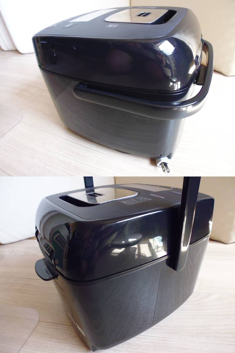 品】アイリスオーヤマ IRIS OHYAMA 圧力IHジャー炊飯器 10合 1升 米屋の旨み 銘柄炊き RC-PD10-B ブラック 2021年製 