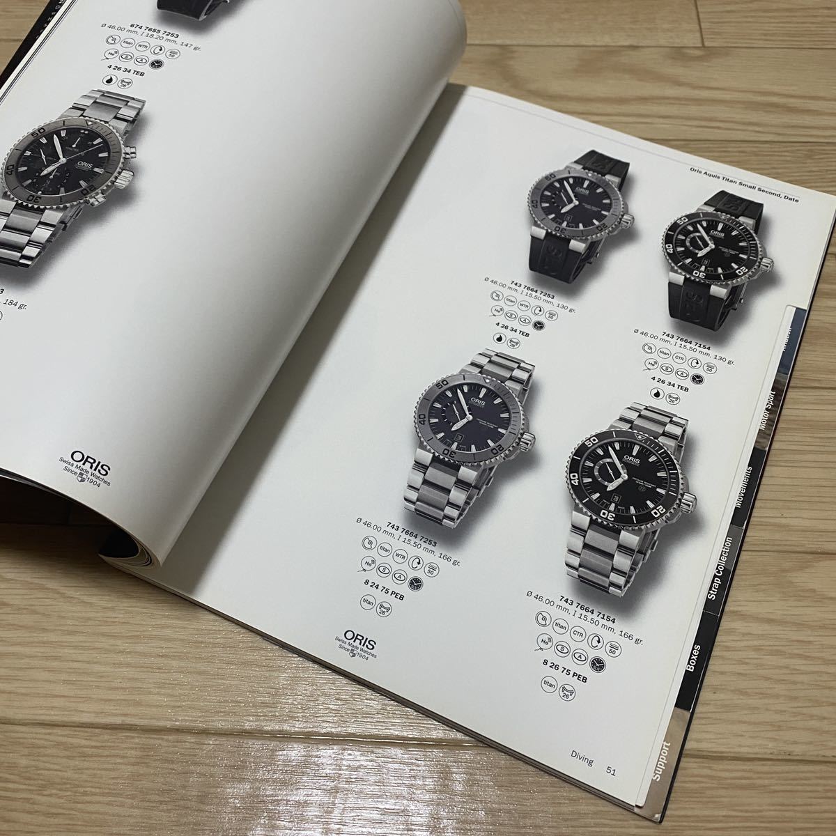 【非売品】Oris General Catalogue 2012/13. オリス 総合カタログ 2012〜13年【ORIS】_画像5