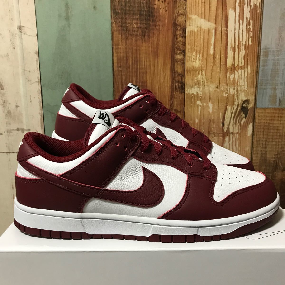 NIKE DUNK LOW BY YOU team red チームレッド ダンクロー バイユー