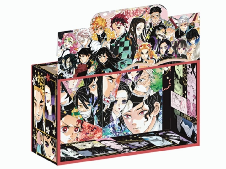 鬼滅の刃 きめつのやいば きめつ ジャンプショップ 全巻収納 BOX 新品未開封 しおり付き 完全受注生産 即決 ラスト_画像3