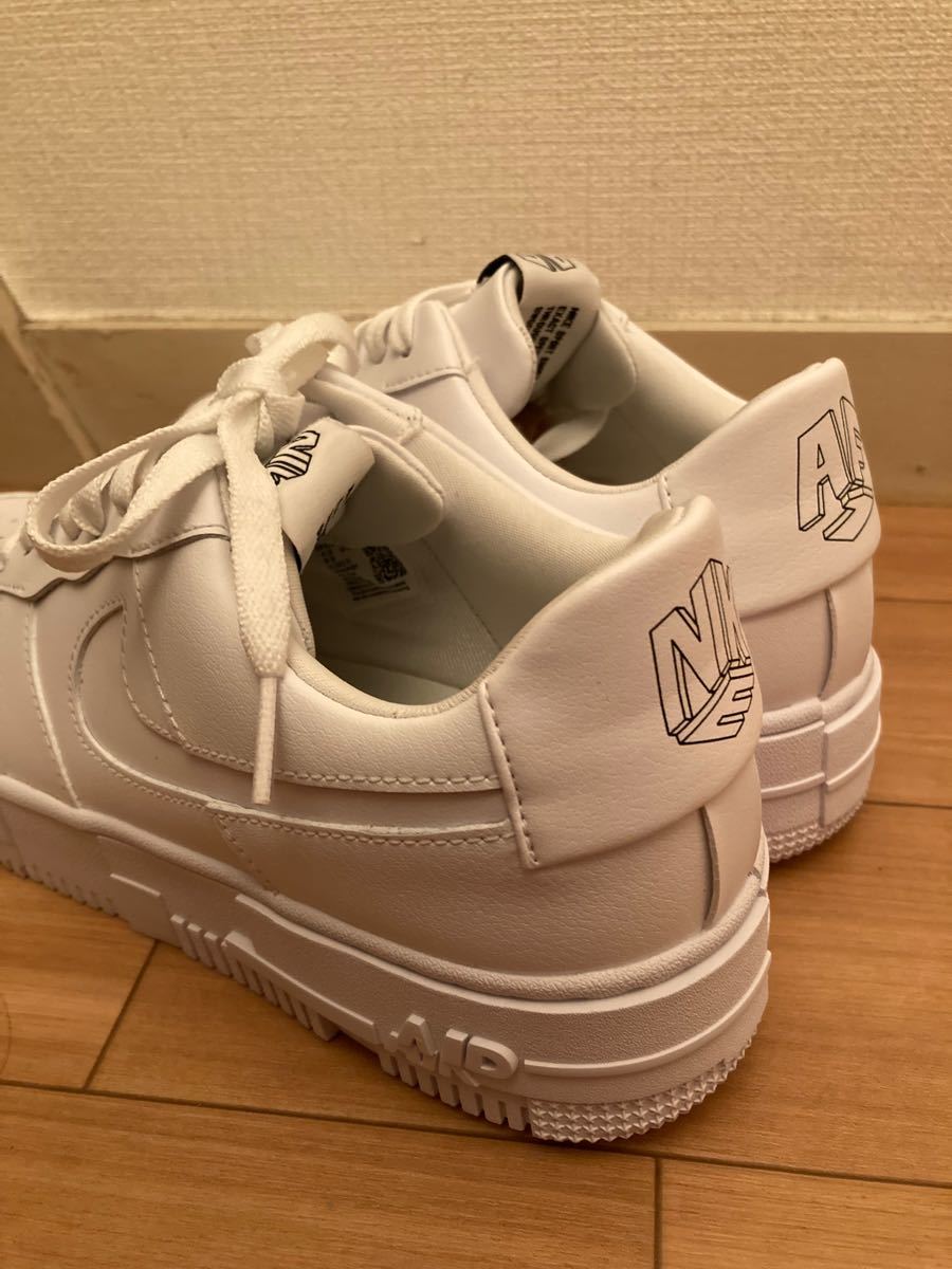 ナイキ エアフォース 1 ピクセル スニーカー 厚底 白 ホワイト NIKE