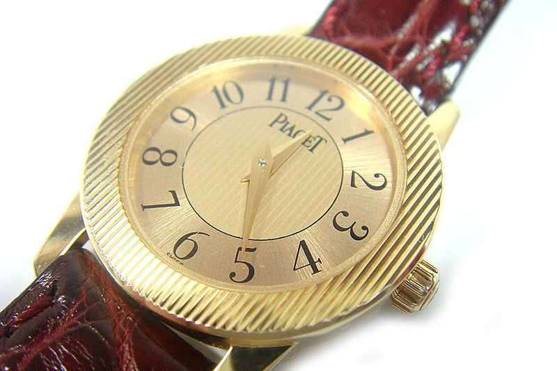 高質 5381極上・PIAGET・ピアジェ婦人 K18 (Pink Gold) 機械調整 ピアジェ