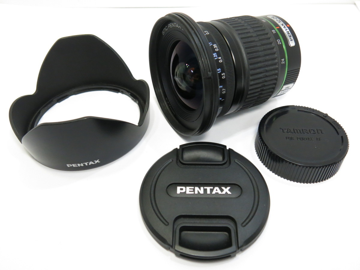 正規品! 12-24mm PENTAX-DA SMC PENTAX F4 [管SP771] レンズフード付き