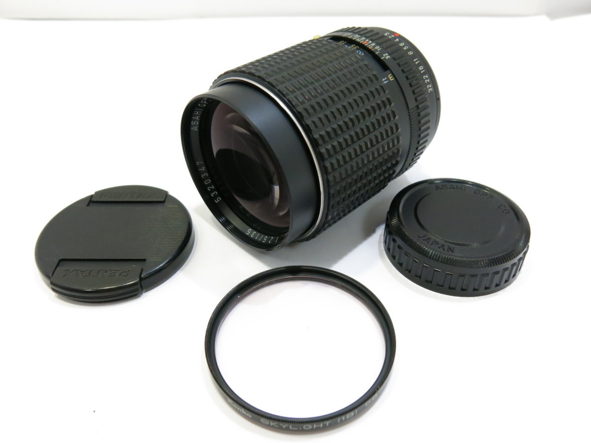【 中古品 】PENTAX SMC 135mm F2.5 単焦点 中望遠レンズ ペンタックス [管SP977]