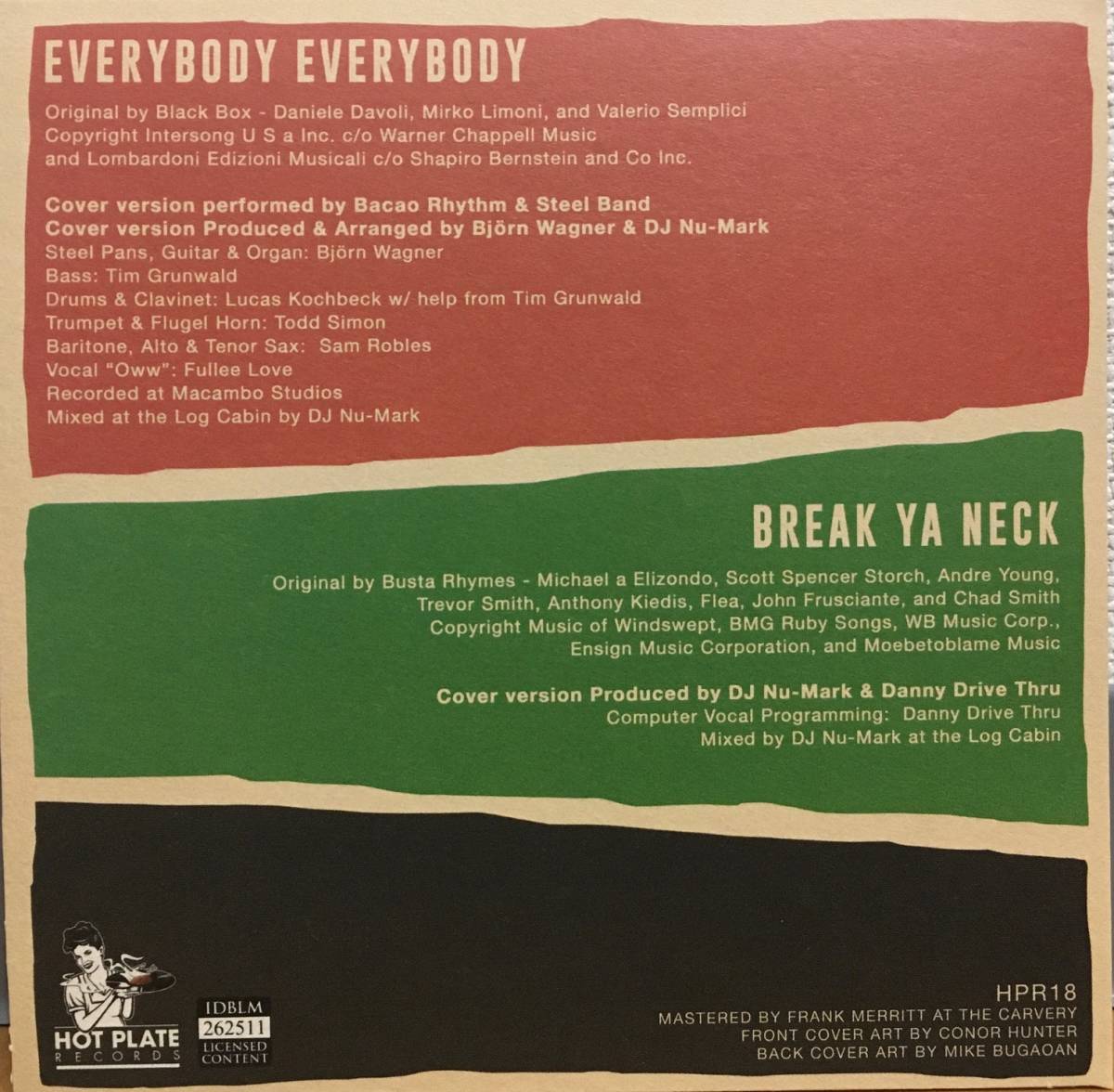 ヤフオク! - 新品 7” DJ Nu-Mark - Everybody Everybody レコ...
