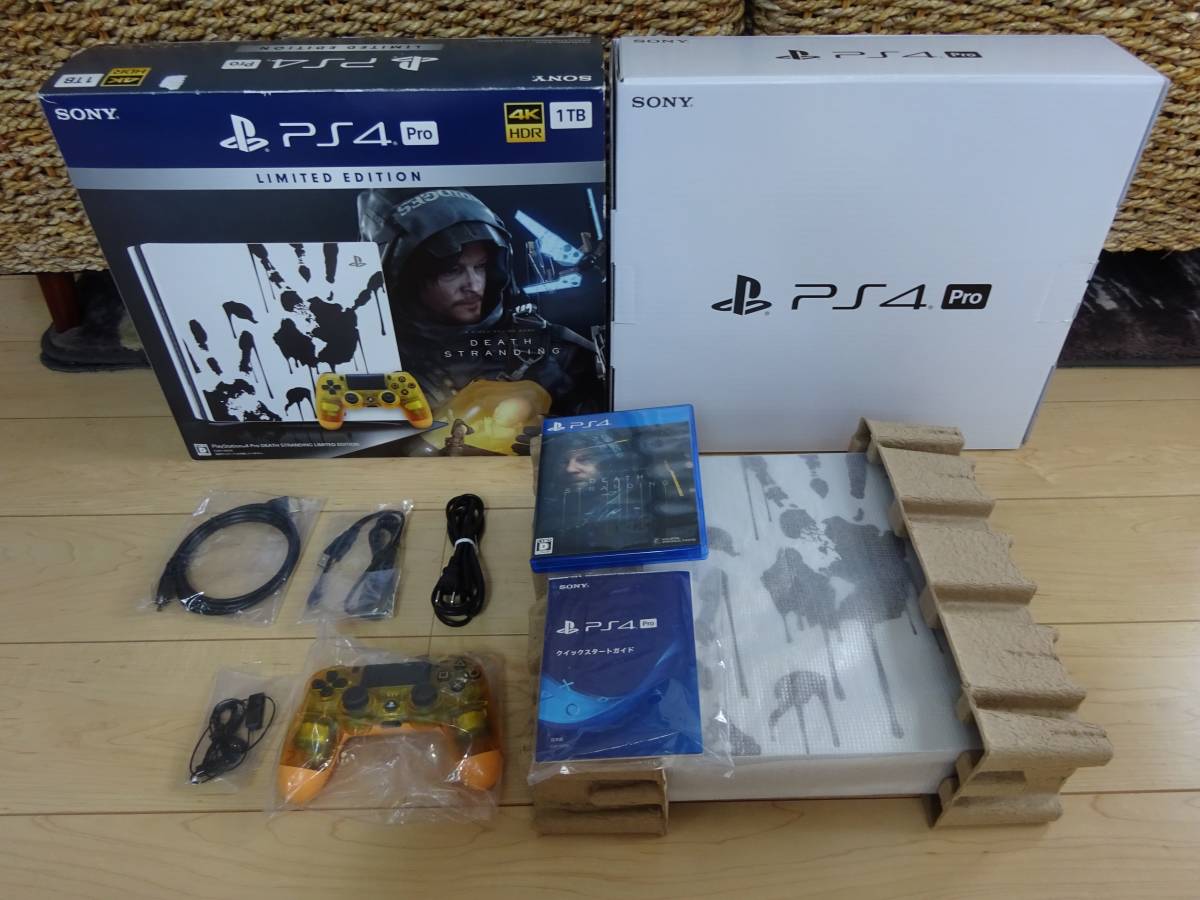かなり美品!限定デザインのPS4最終モデル】PS4 Pro(CUH-7200B 1TB