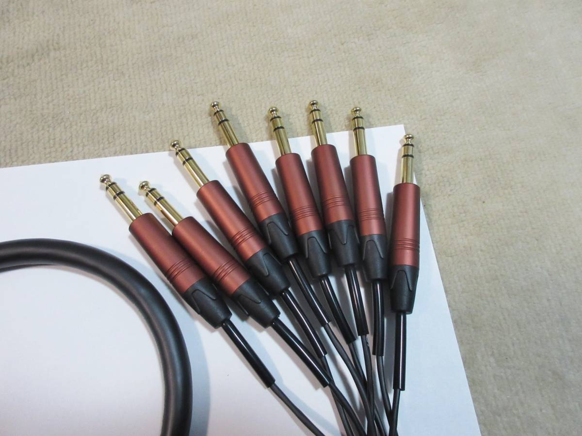 MOGAMI 2932 モガミ 8ch マルチケーブル D-Sub25→TRSコネクター MOGAMI 2932 モガミ 8ch マルチケーブル D-Sub25→TRSコネクター