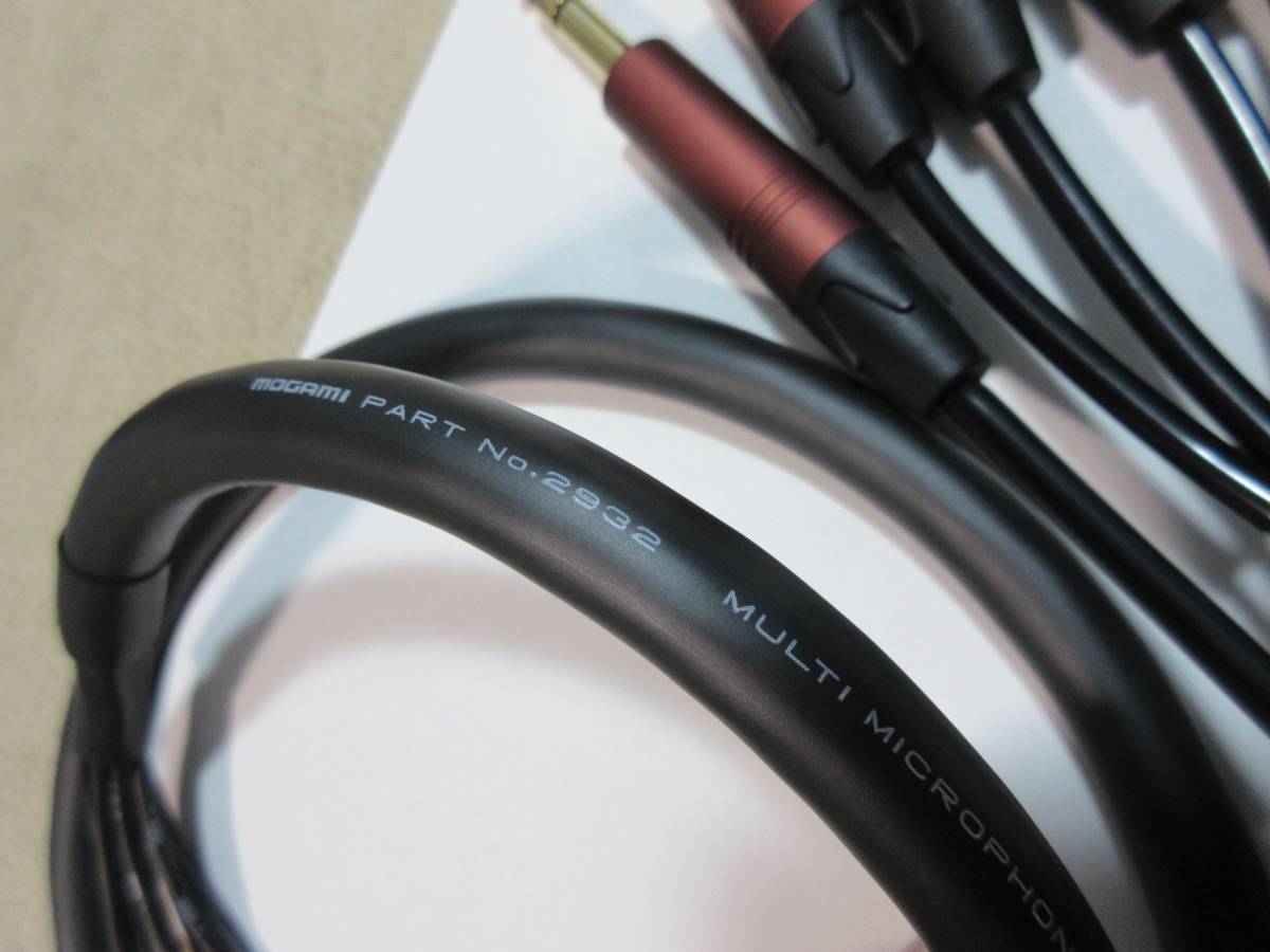 MOGAMI 2932 モガミ 8ch マルチケーブル D-Sub25→TRSコネクター MOGAMI 2932 モガミ 8ch マルチケーブル D-Sub25→TRSコネクター