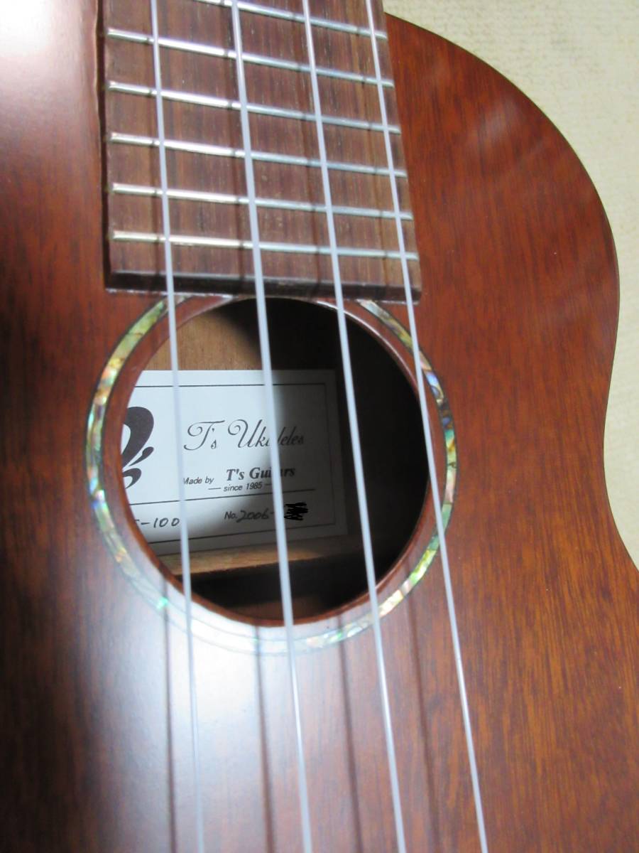 ヤフオク! - ティーズウクレレ T's Ukulele CS-100 2...