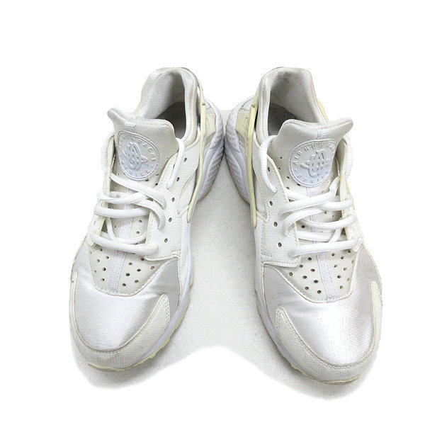 k#[24.5cm] Nike /NIKE 634835 WMNS AIR HUARACHE RUN air is lachi sneakers / white /LADIES#49[ used ]