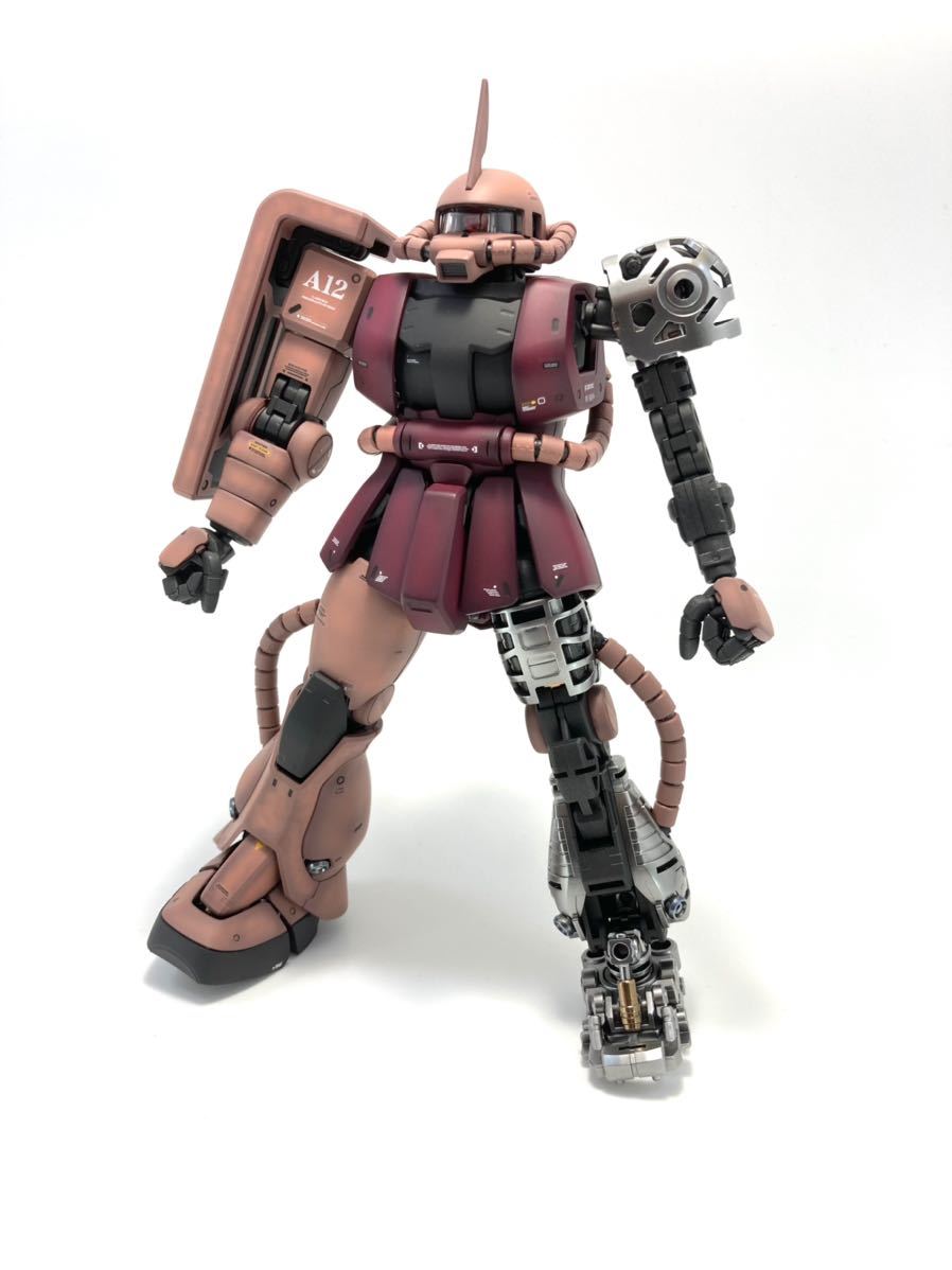 MGシャア専用ザク MS-06S 完成品 塗装済み 機動戦士ガンダム MGシャア専用ザク MS-06S 完成品 塗装済み 機動戦士ガンダム