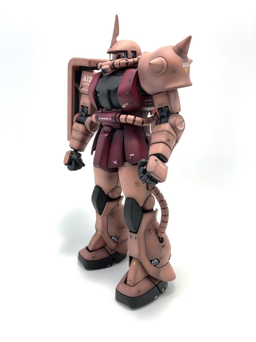 MGシャア専用ザク MS-06S 完成品 塗装済み 機動戦士ガンダム MGシャア専用ザク MS-06S 完成品 塗装済み 機動戦士ガンダム