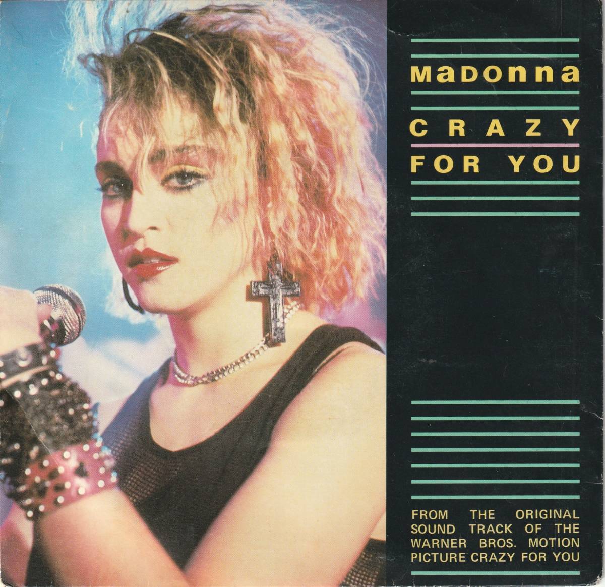 MADONNA　マドンナ　Crazy For You　オーストラリア盤 7” シングル レコード 　：　Sammy Hagar_画像1