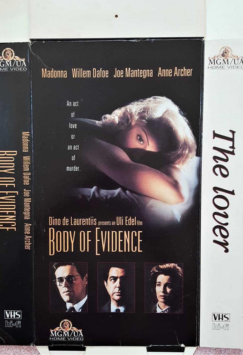 映画 Body Of Evidence （ボディ） US製 店頭告知宣伝用 ディスプレイ ボックス　：　MADONNA　マドンナ_画像3