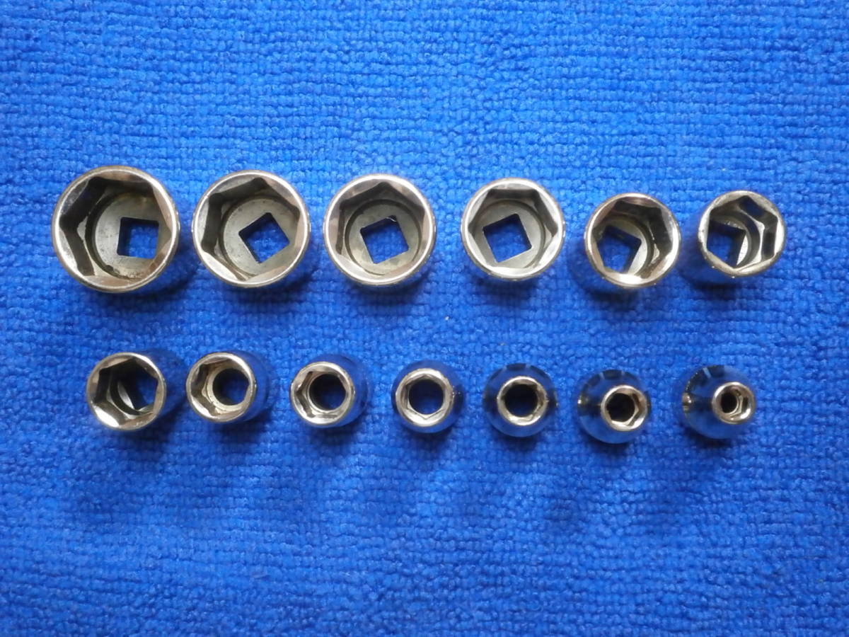 スナップオン Snap-on 差込1/4sq シャローソケット 13個 セット 4
