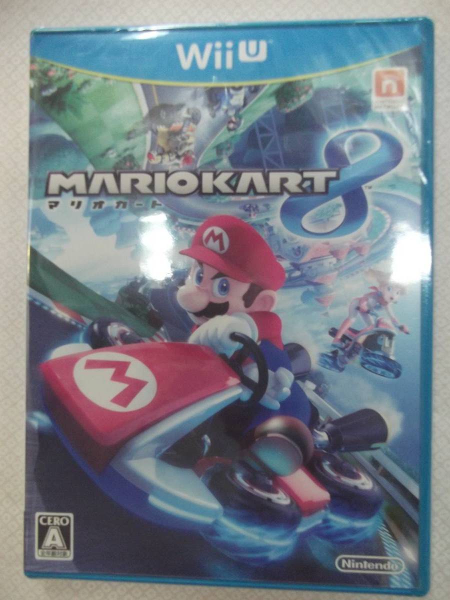 [ новый товар нераспечатанный. цвет .. есть ]WiiU специальный soft Mario Cart 8