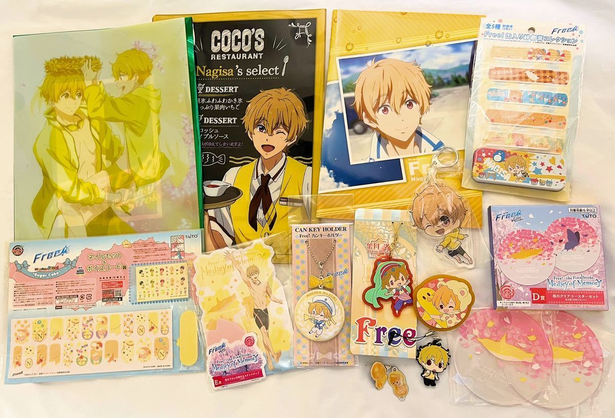 超特価】Free!葉月渚セット クリアファイル ポストカード バック 超特価】Free!葉月渚セット クリアファイル ポストカード バック