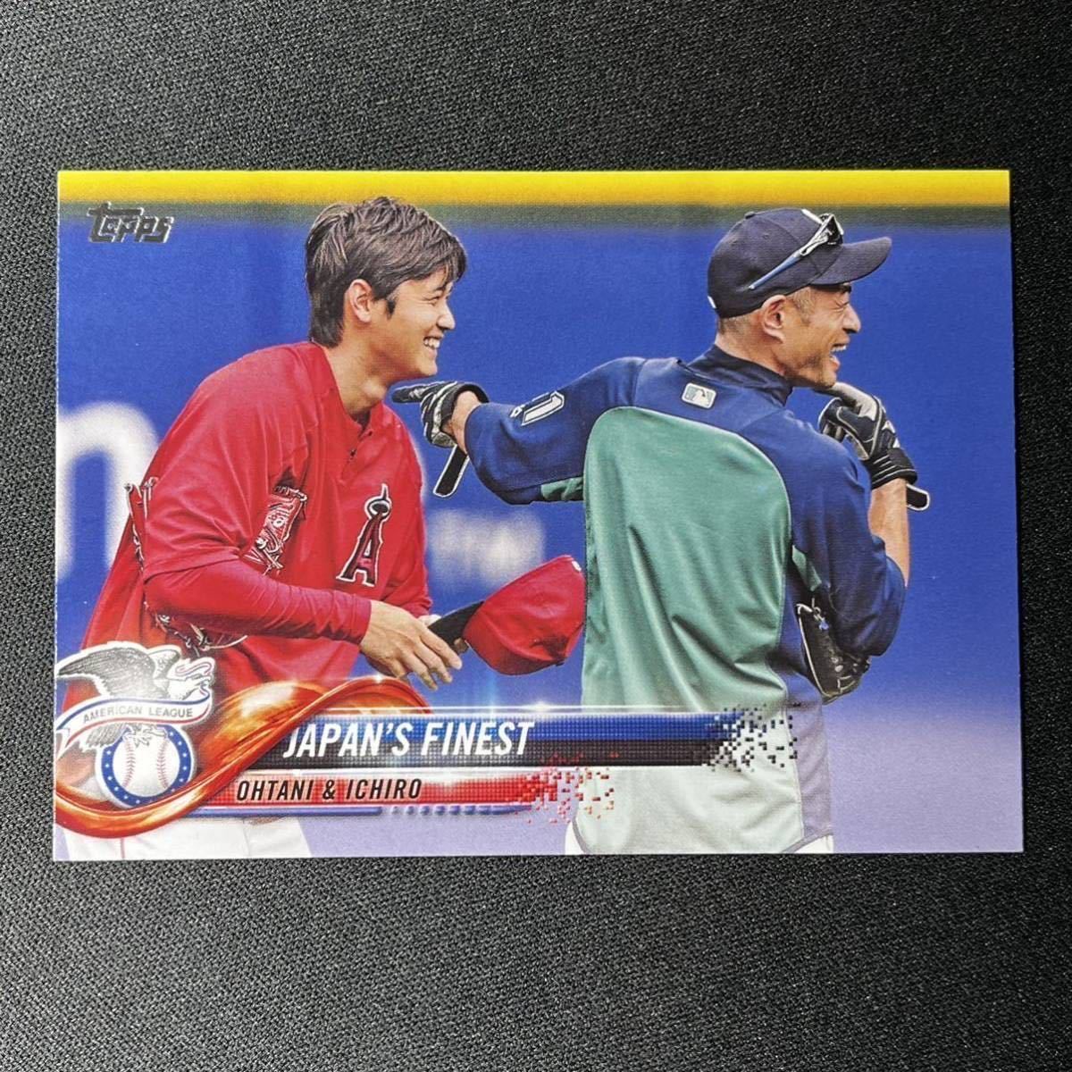 2018 TOPPS #US153 PSA10 大谷翔平 イチロー-