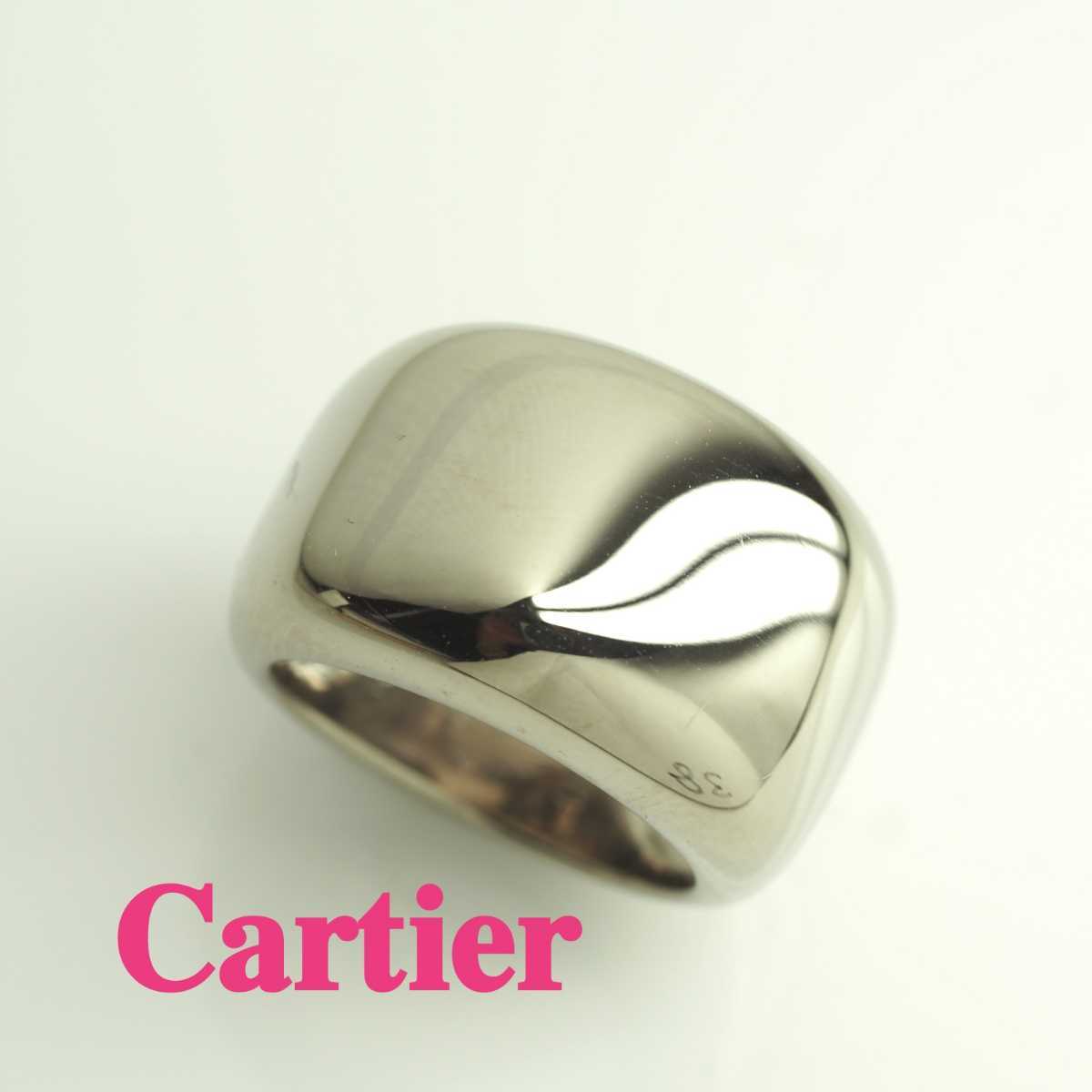 Cartier カルティエ ヌーベルバーグ リング 750WG 48号 腕時計